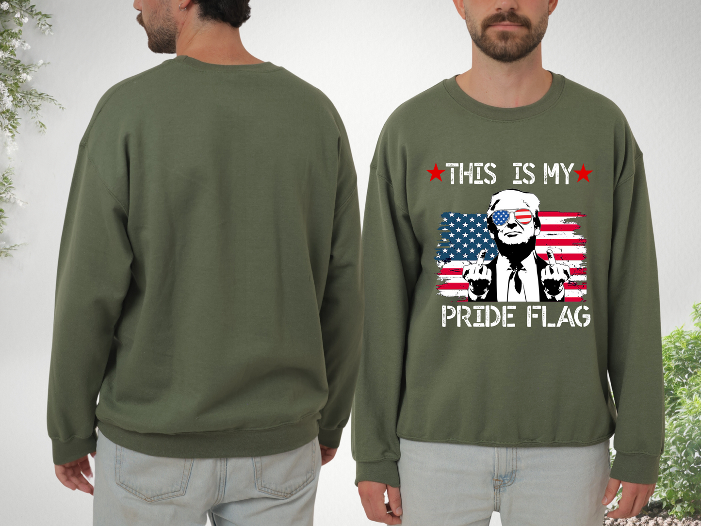 Trump This Is My Pride Flag Unisex Sweatshirt