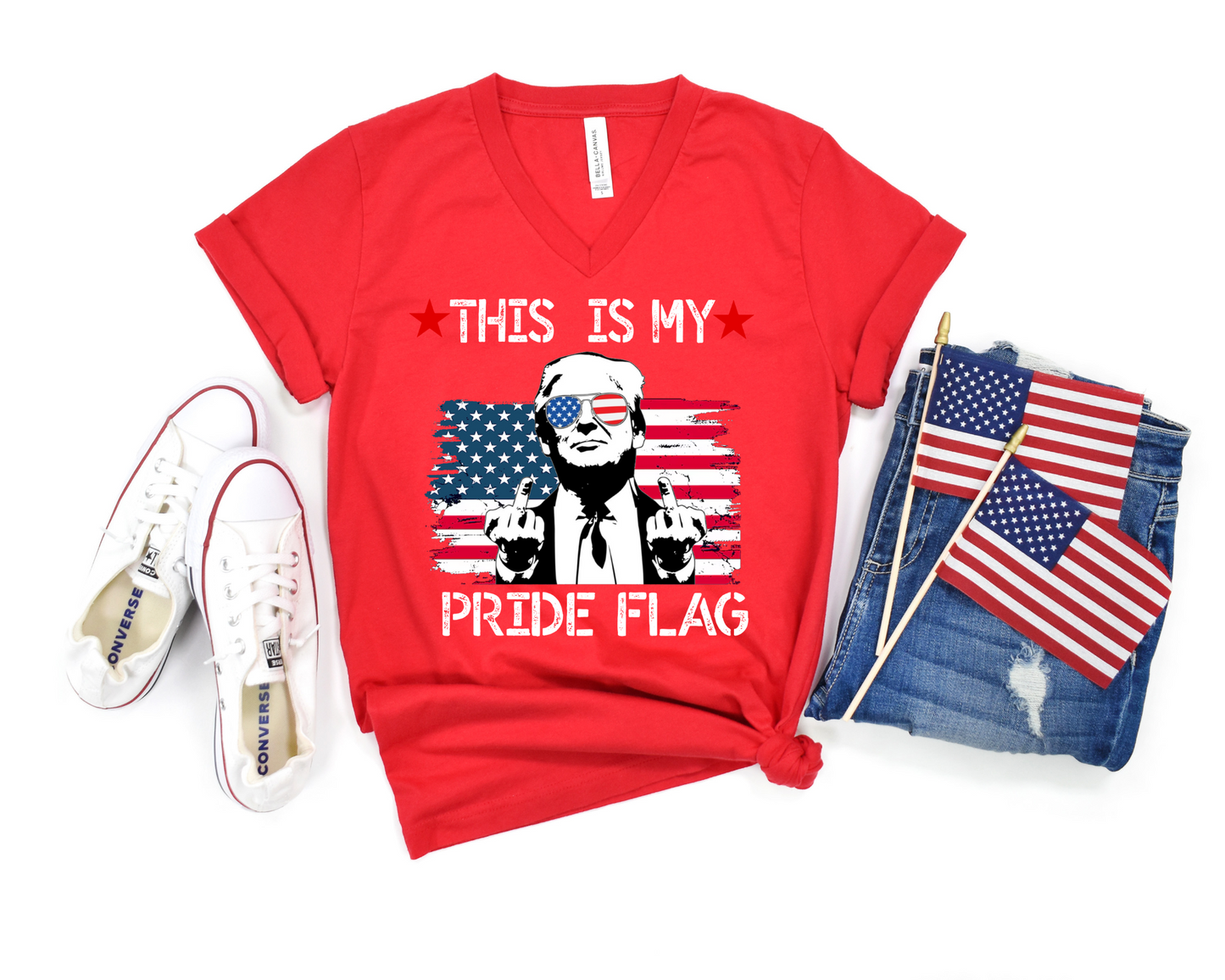 Trump This Is My Pride Flag Unisex T-Shirt