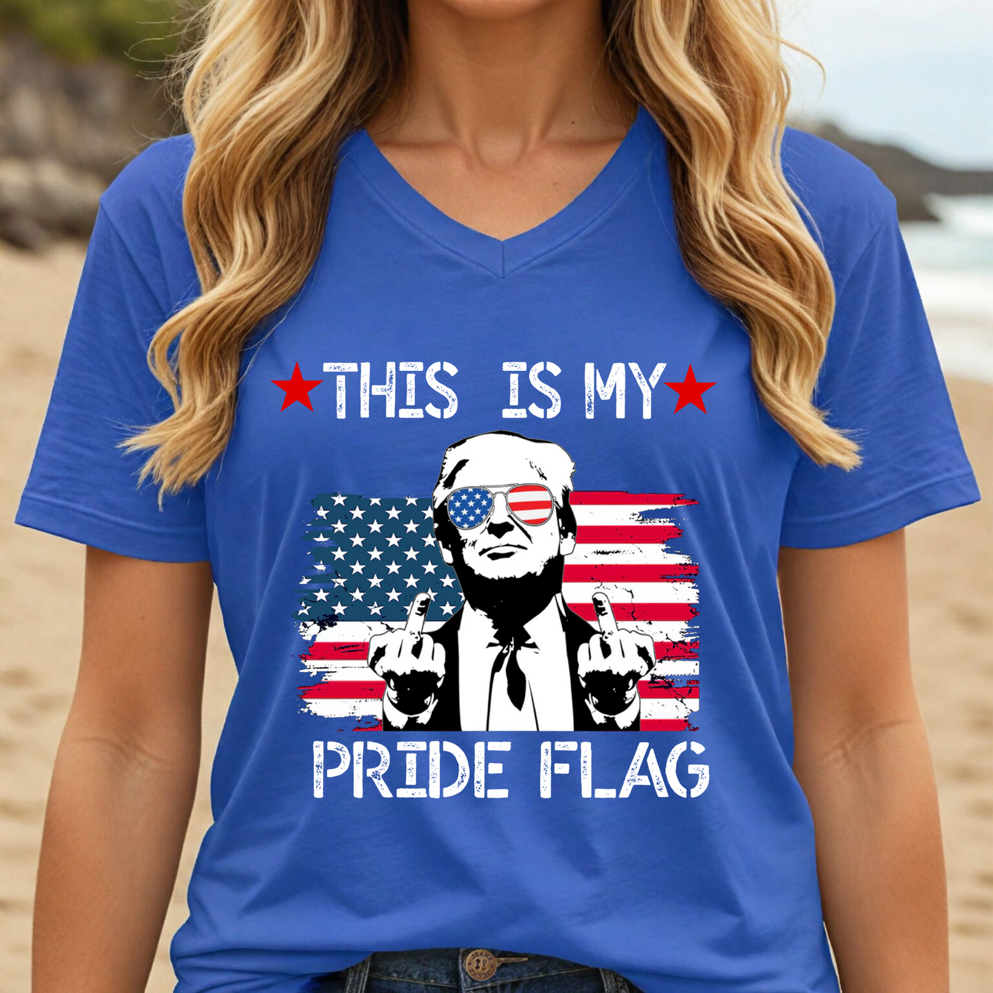 Trump This Is My Pride Flag Unisex T-Shirt