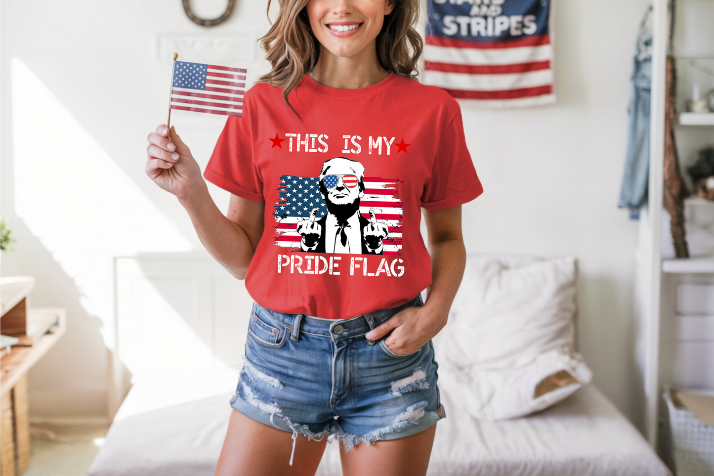 Trump This Is My Pride Flag Unisex T-Shirt
