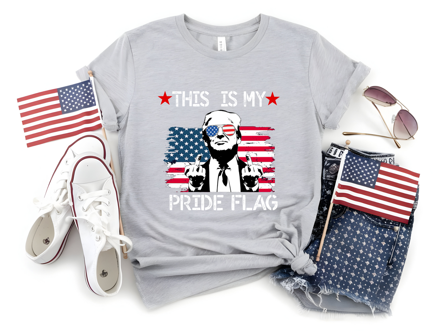 Trump This Is My Pride Flag Unisex T-Shirt