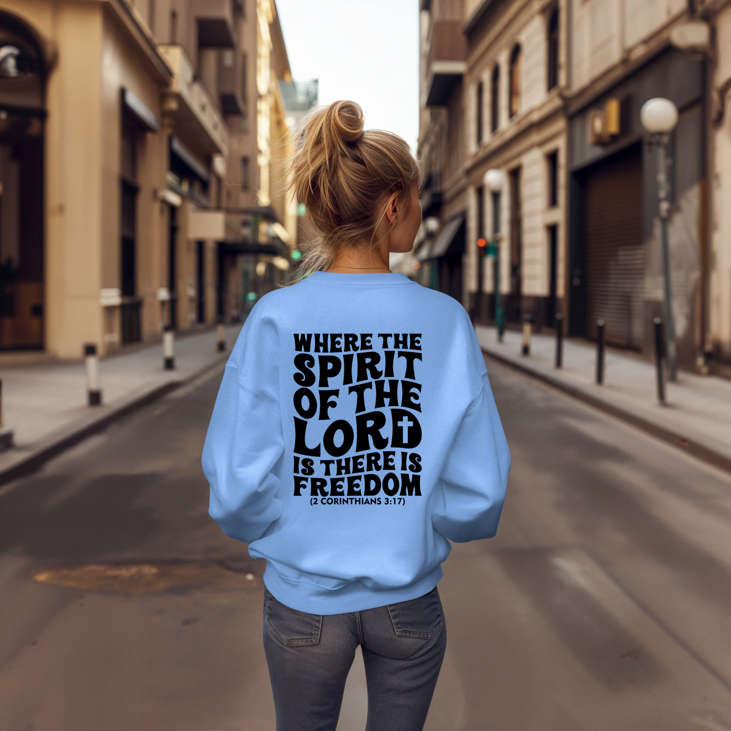 "Where the Spirit of the Lord Is" Unisex Sweatshirt