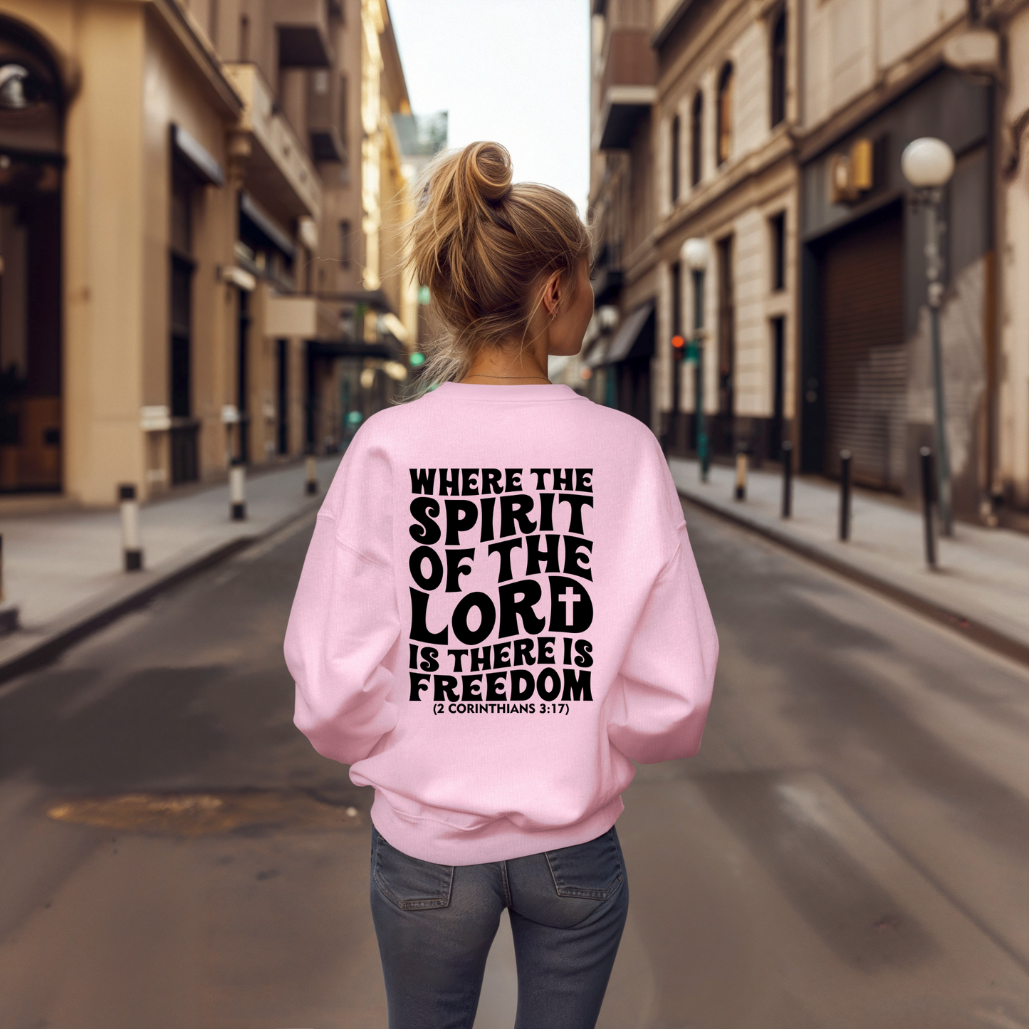 "Where the Spirit of the Lord Is" Unisex Sweatshirt