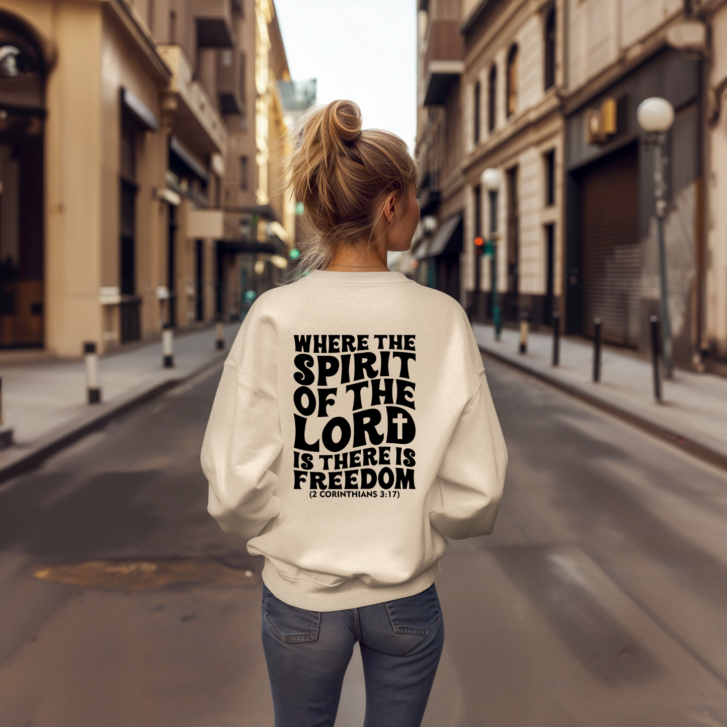 "Where the Spirit of the Lord Is" Unisex Sweatshirt