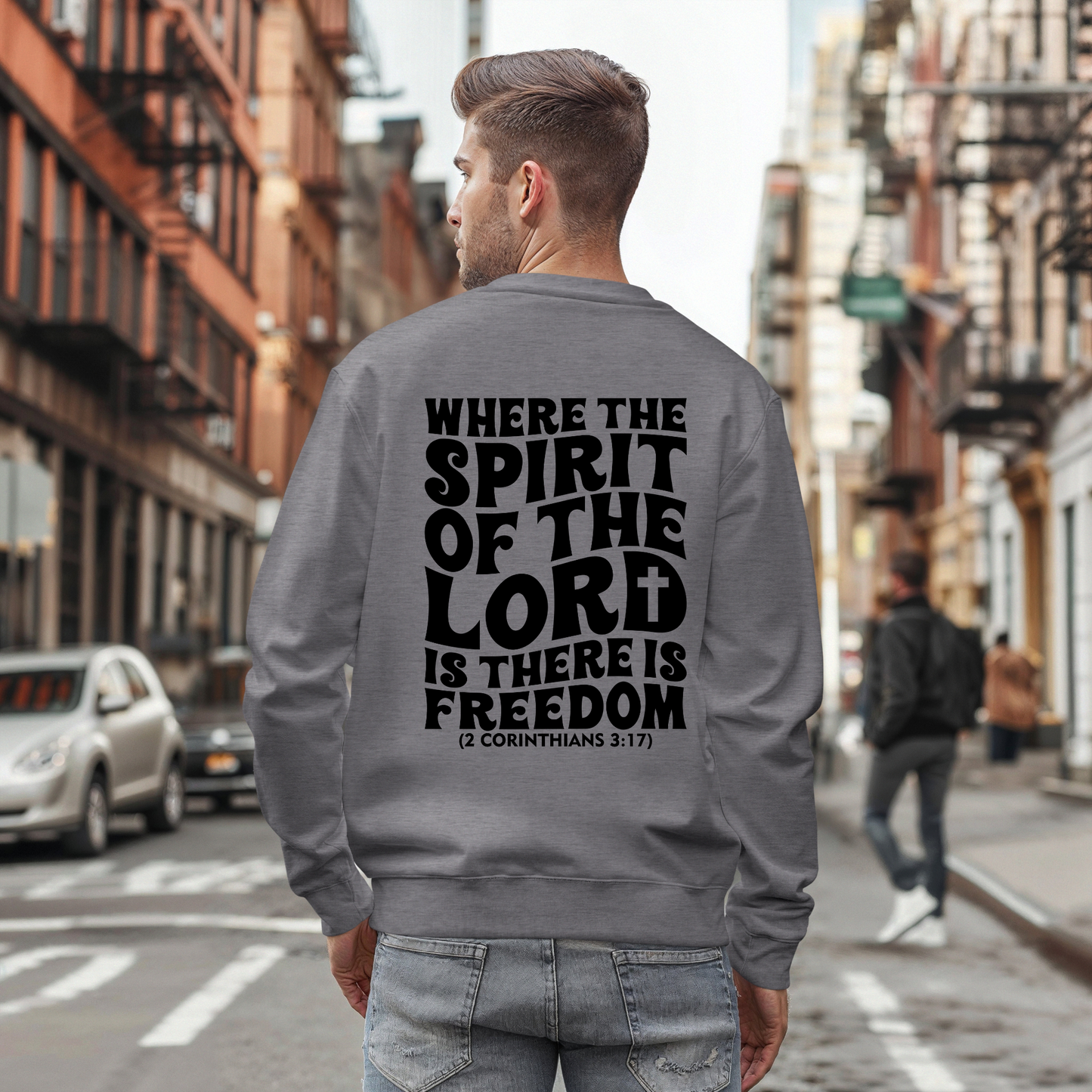 "Where the Spirit of the Lord Is" Unisex Sweatshirt
