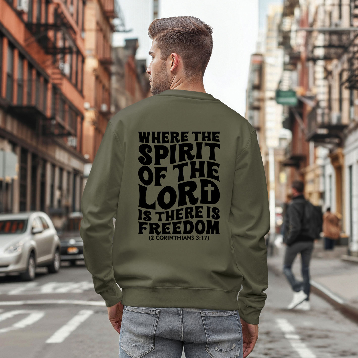 "Where the Spirit of the Lord Is" Unisex Sweatshirt