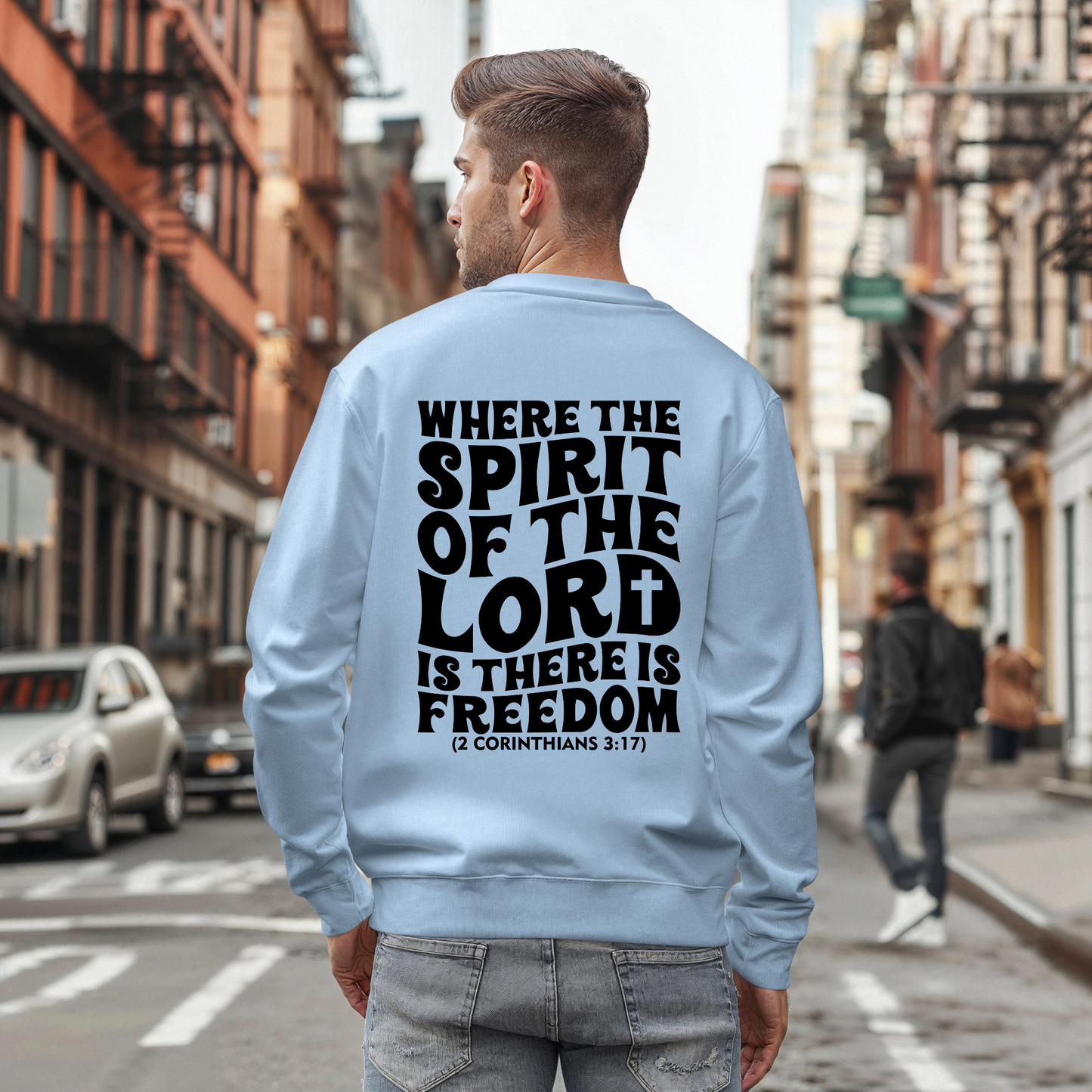 "Where the Spirit of the Lord Is" Unisex Sweatshirt