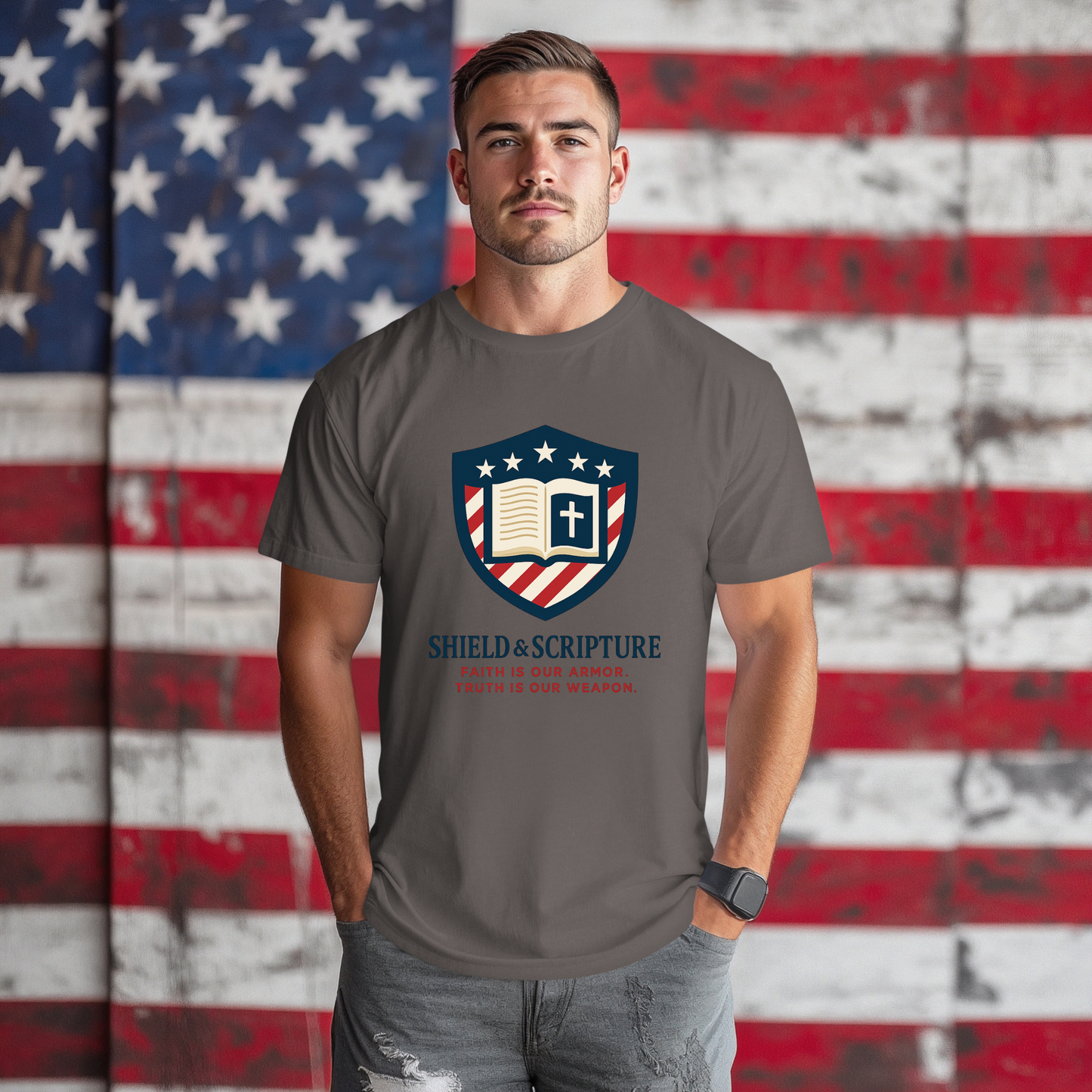 Shield & Scripture Unisex T-Shirt
