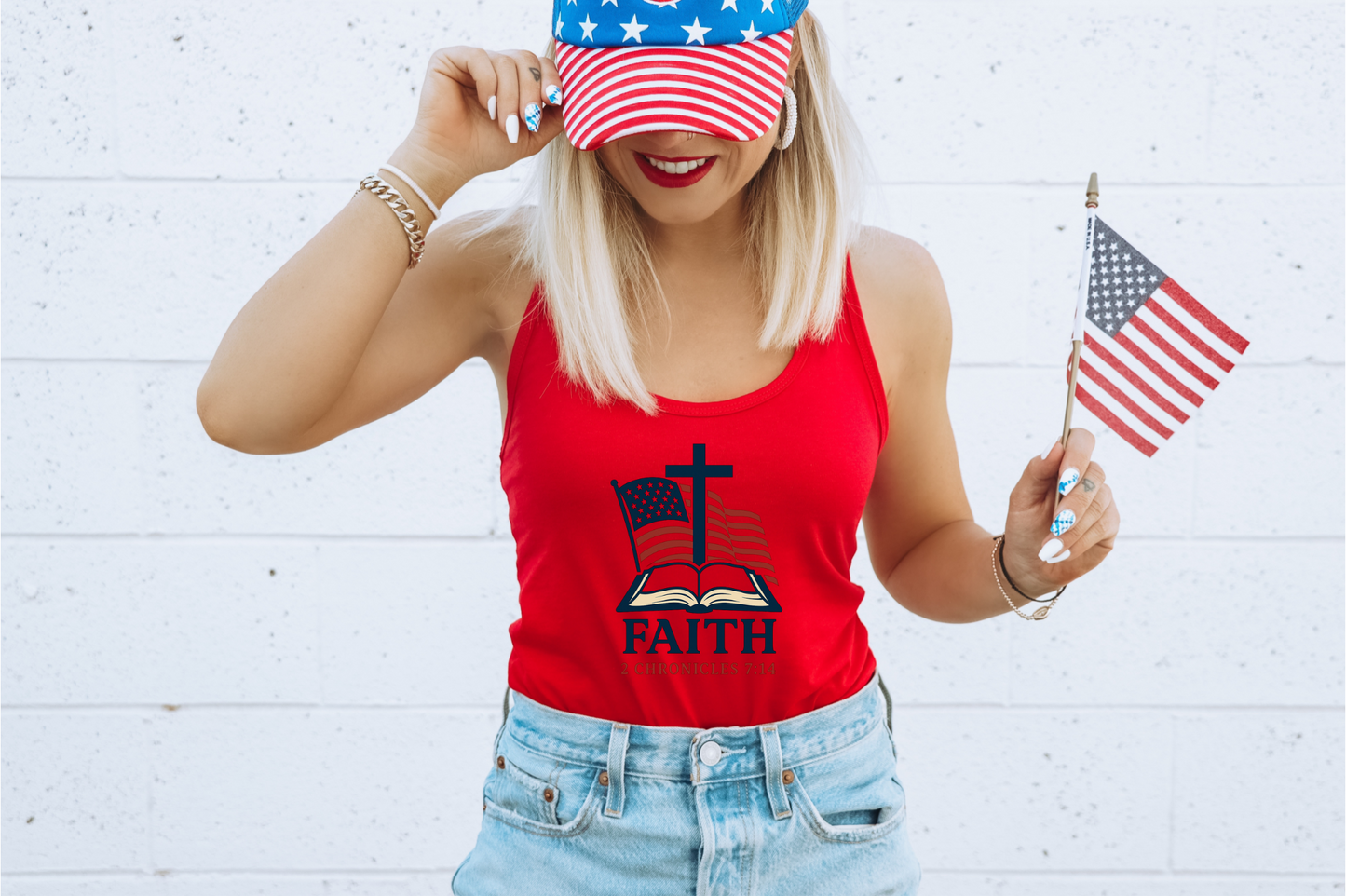 Faith-Inspired Women's Racerback Tank