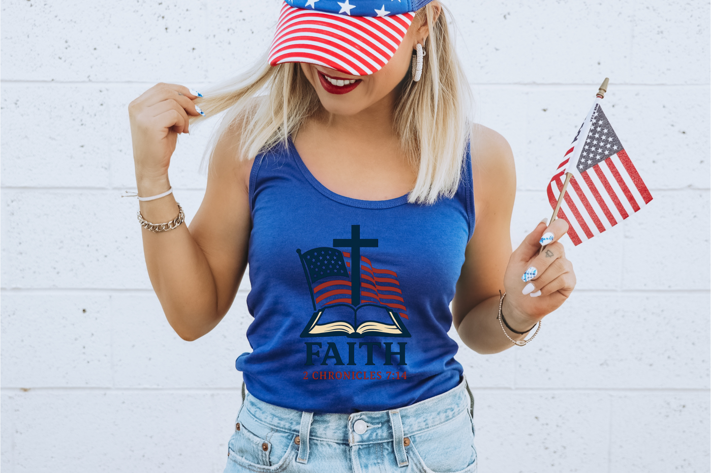 Faith-Inspired Women's Racerback Tank