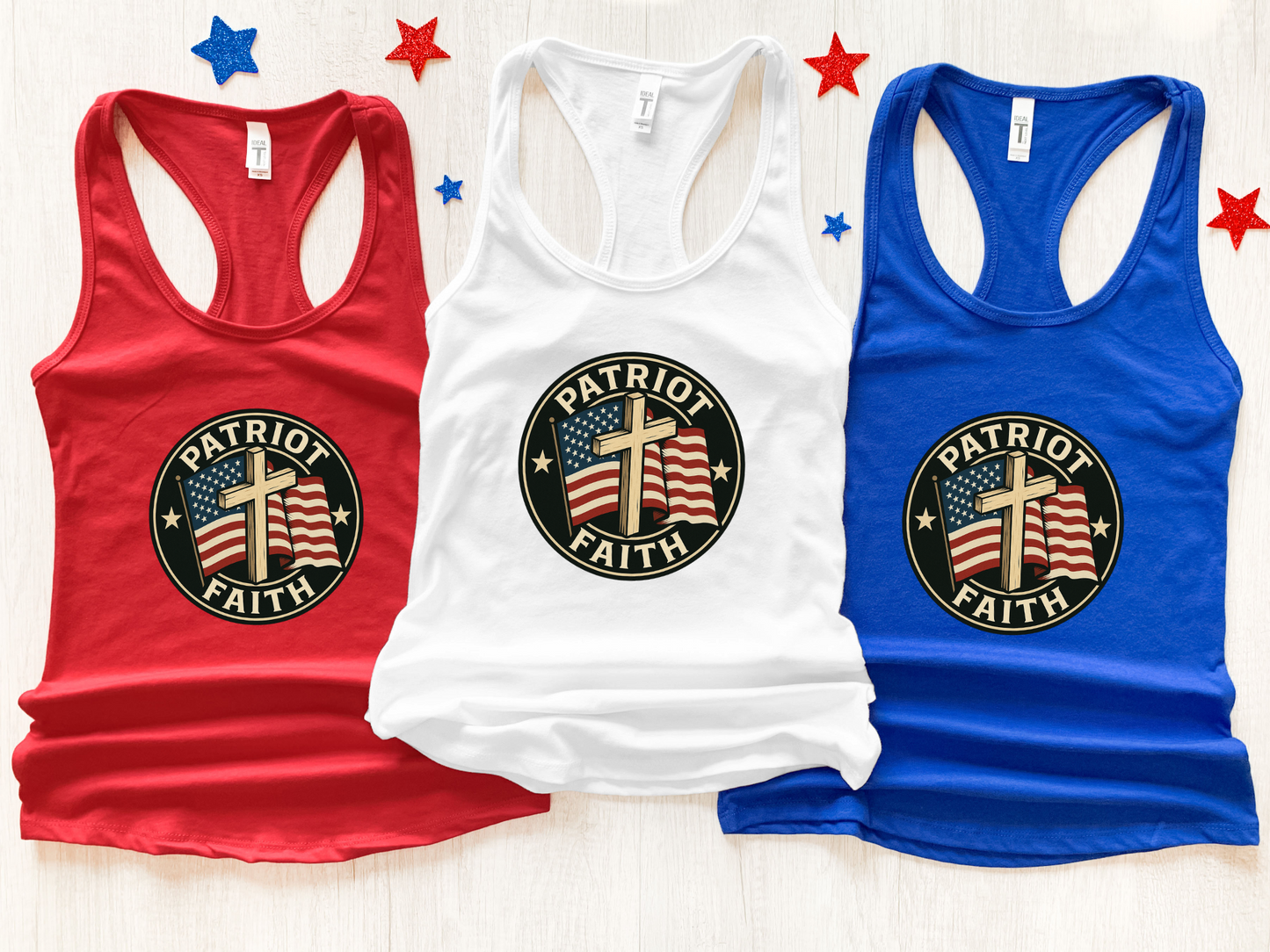 Patriot Faith Women's Racerback Tank
