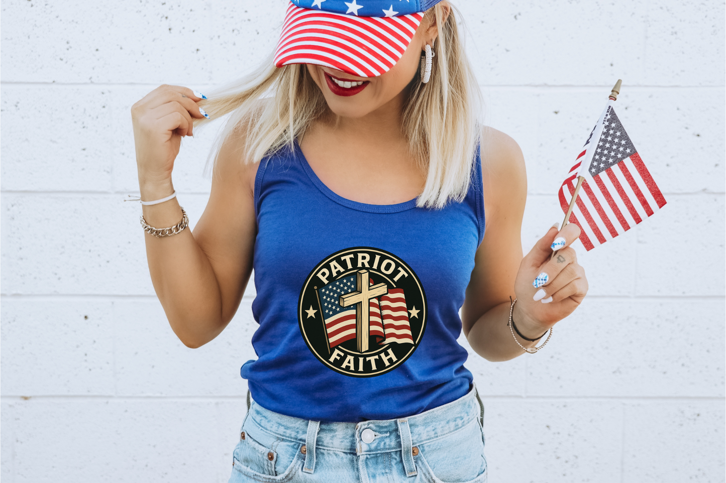Patriot Faith Women's Racerback Tank