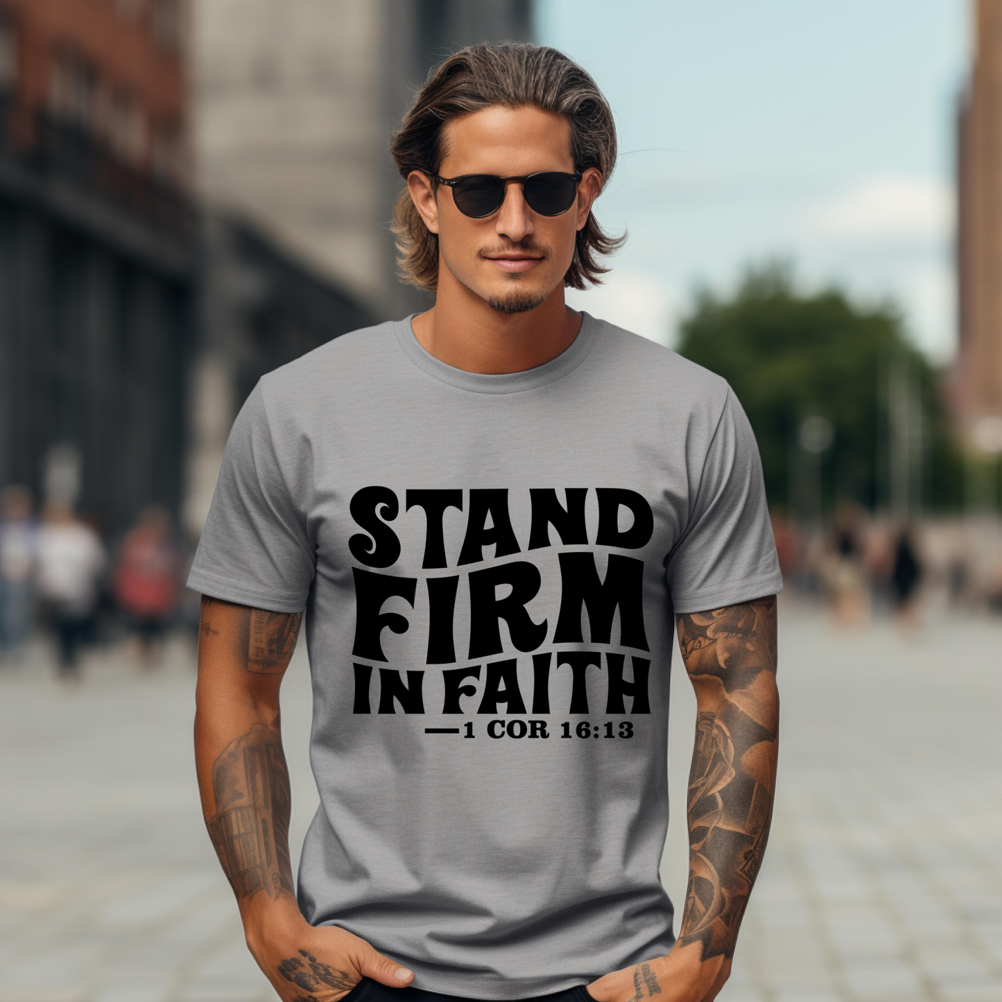 Stand Firm in Faith Unisex Softstyle T-Shirt