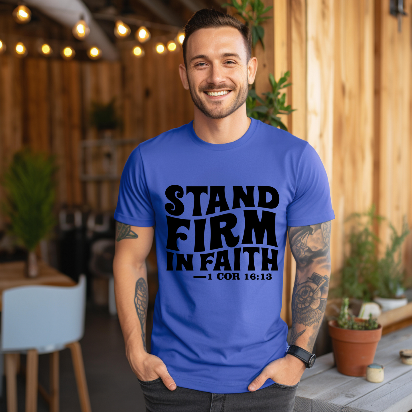 Stand Firm in Faith Unisex Softstyle T-Shirt