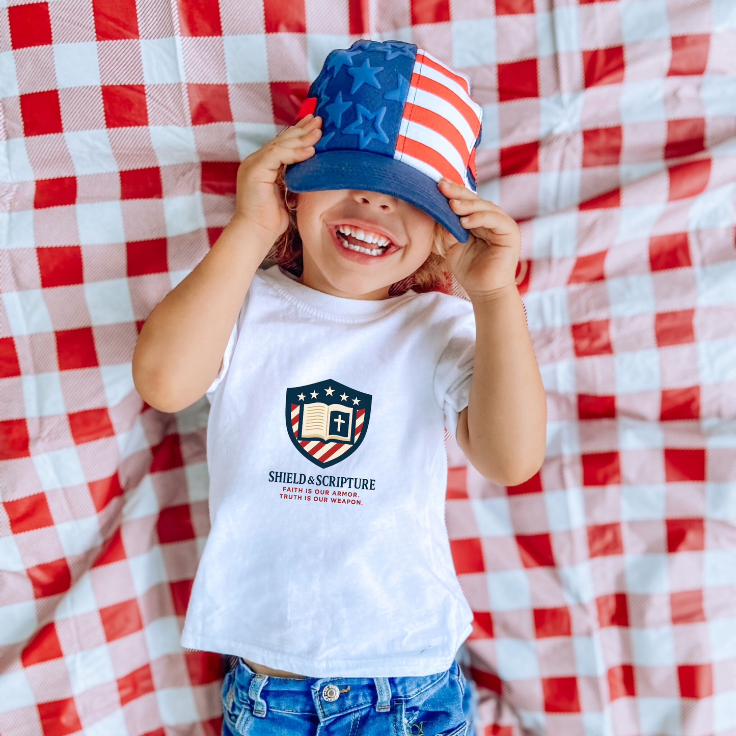 Shield & Scripture Kids Tee Daily Wear