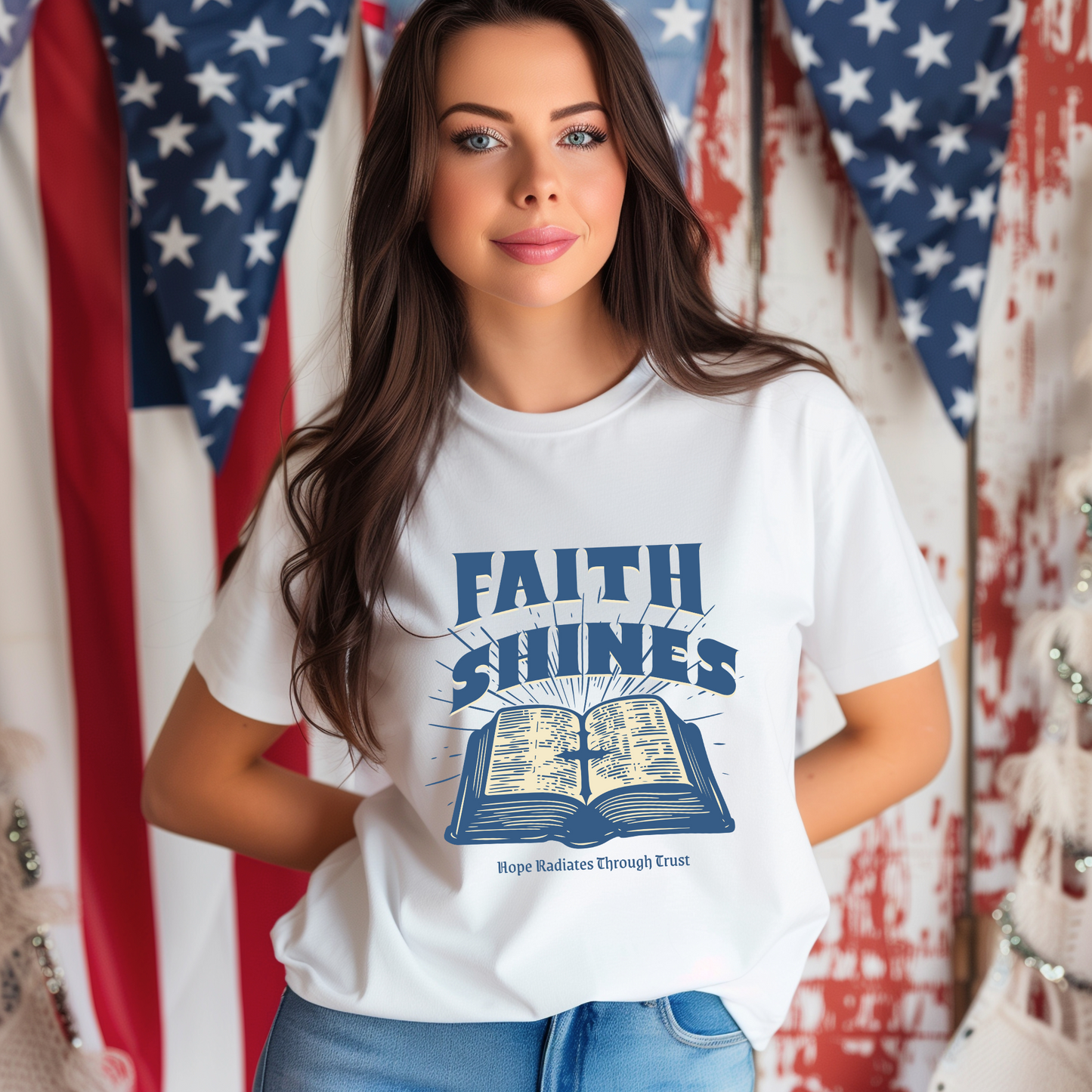 Faith Shines Unisex Soft style T-Shirt
