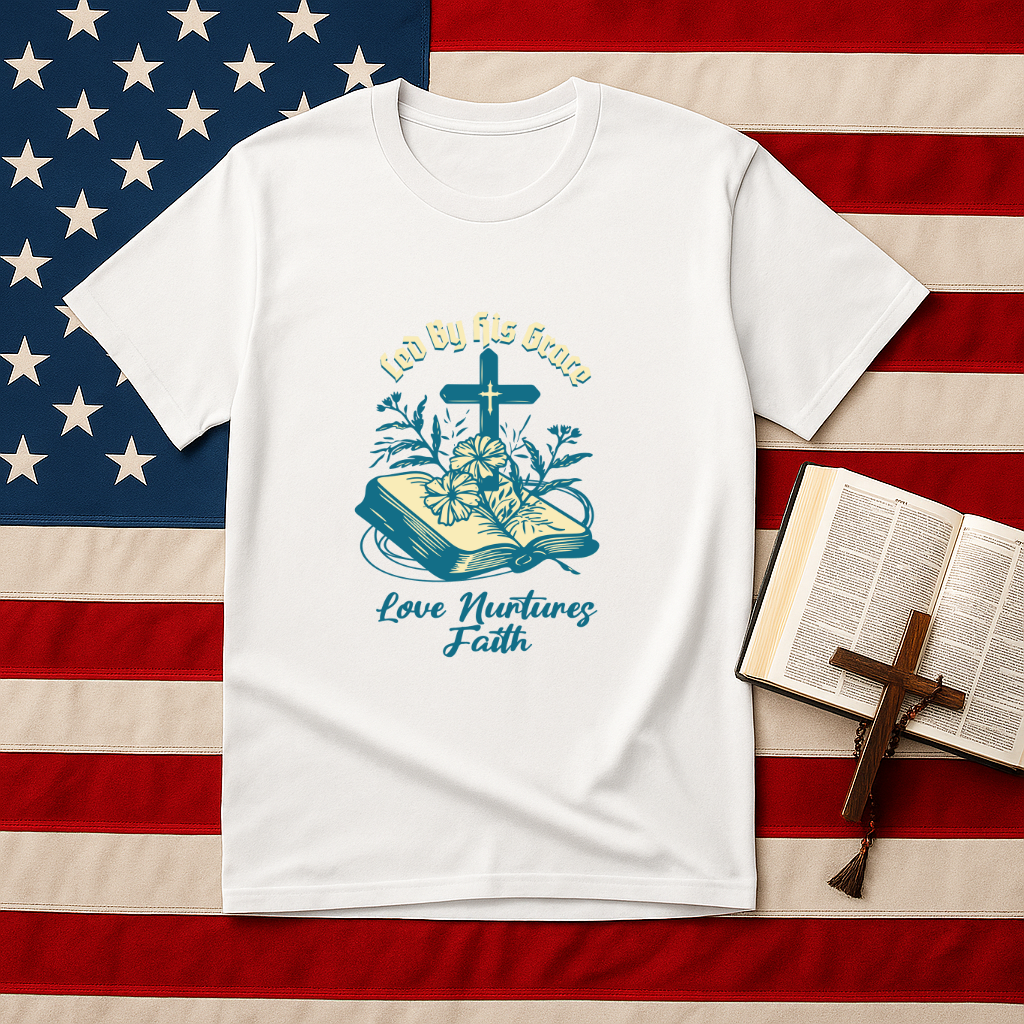 Love Nurtures Faith Inspired Unisex T-shirt