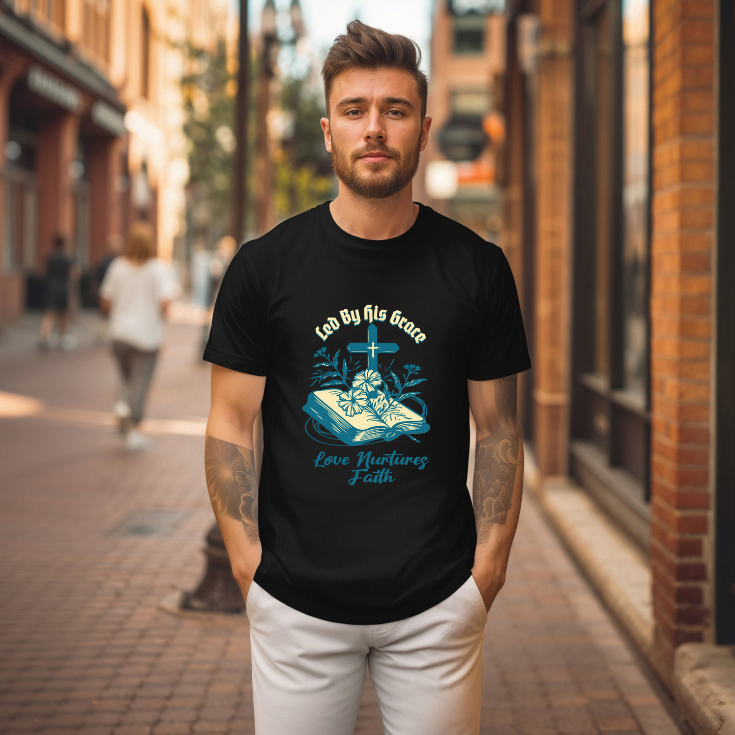 Love Nurtures Faith Inspired Unisex T-shirt
