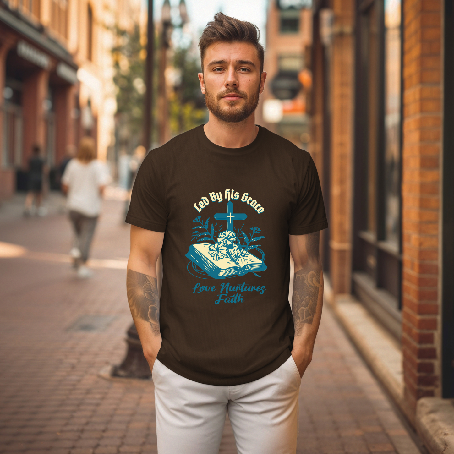 Love Nurtures Faith Inspired Unisex T-shirt