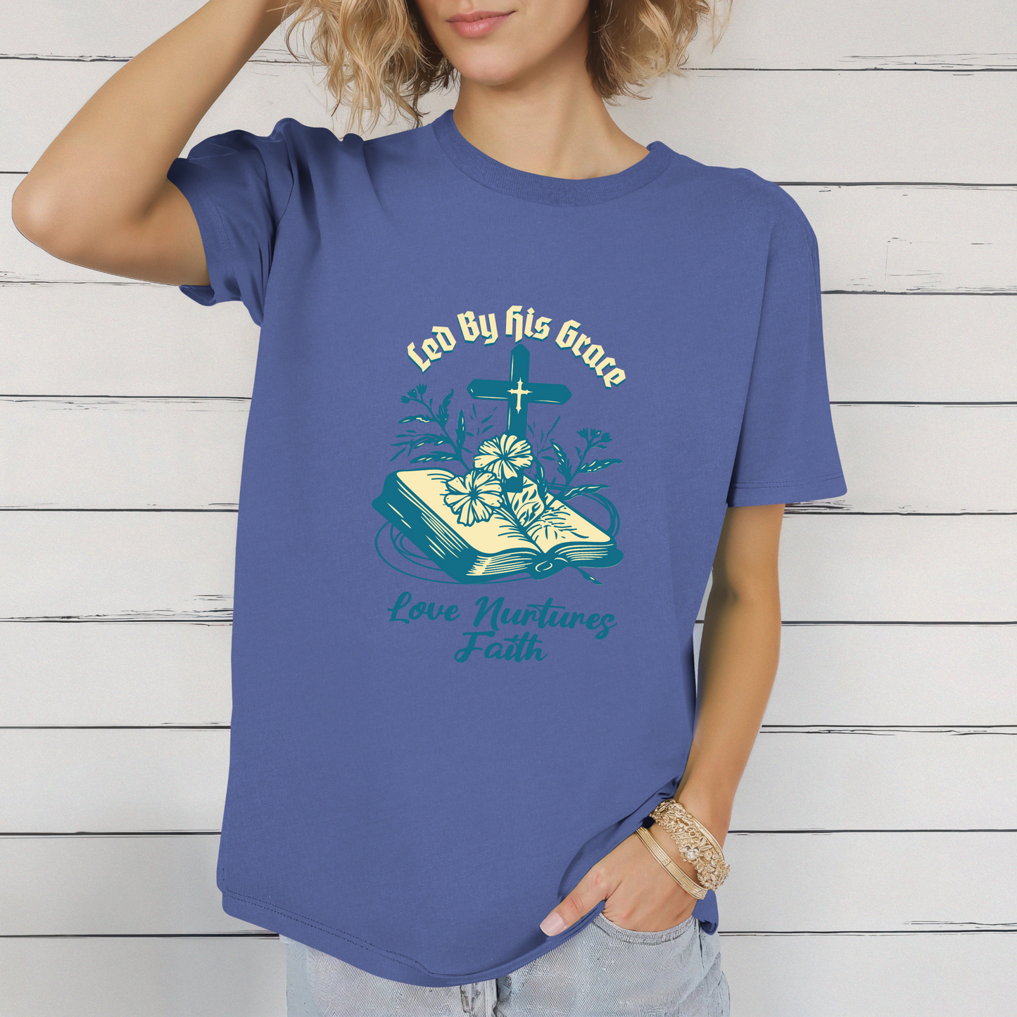 Love Nurtures Faith Inspired Unisex T-shirt
