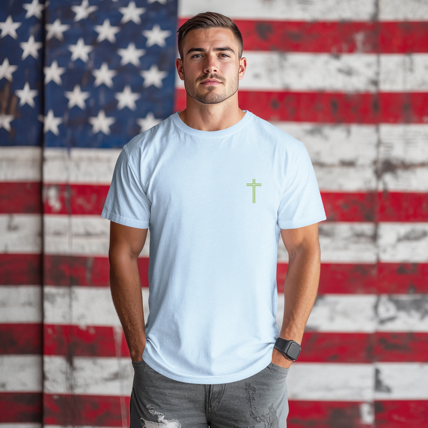 Redeemed by Grace Shirt Faith-Inspired Unisex Soft style T-Shirt
