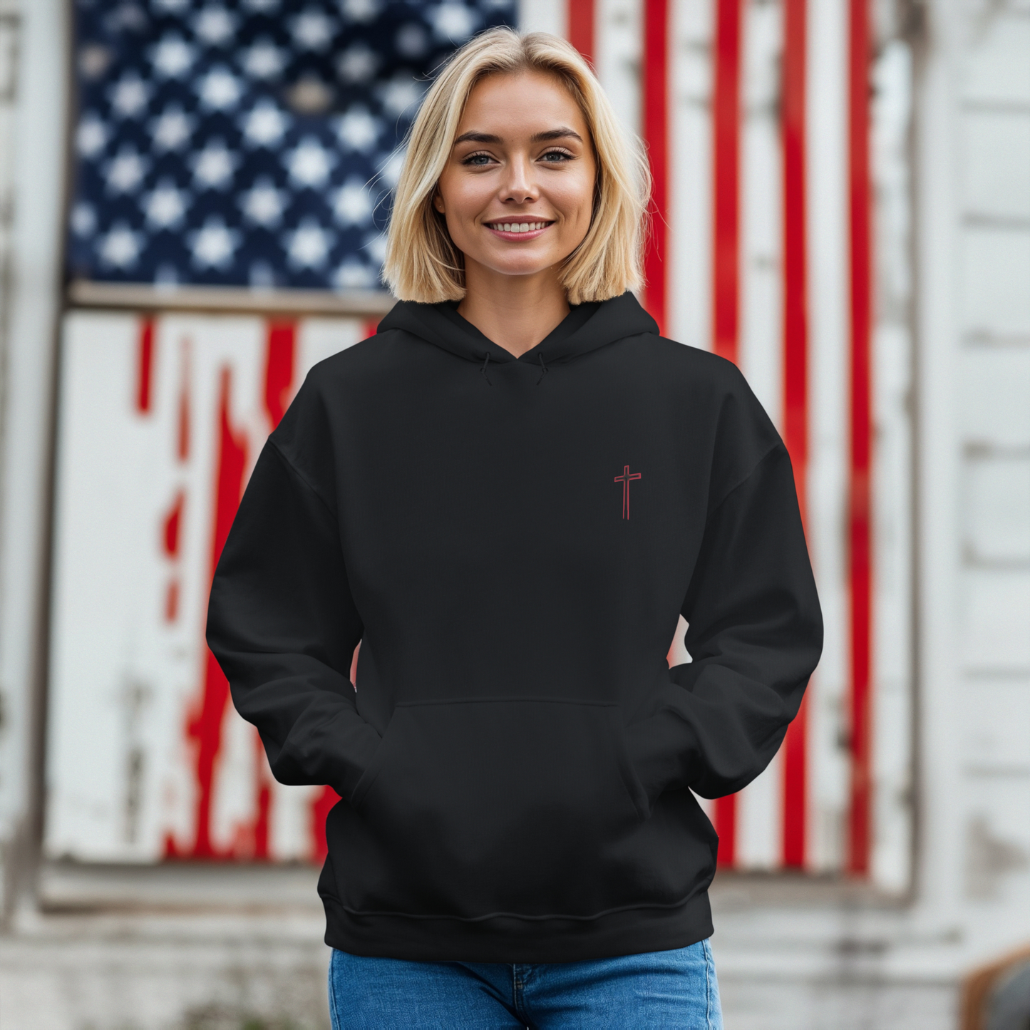 Be Strong and Courageous Unisex Hoodie