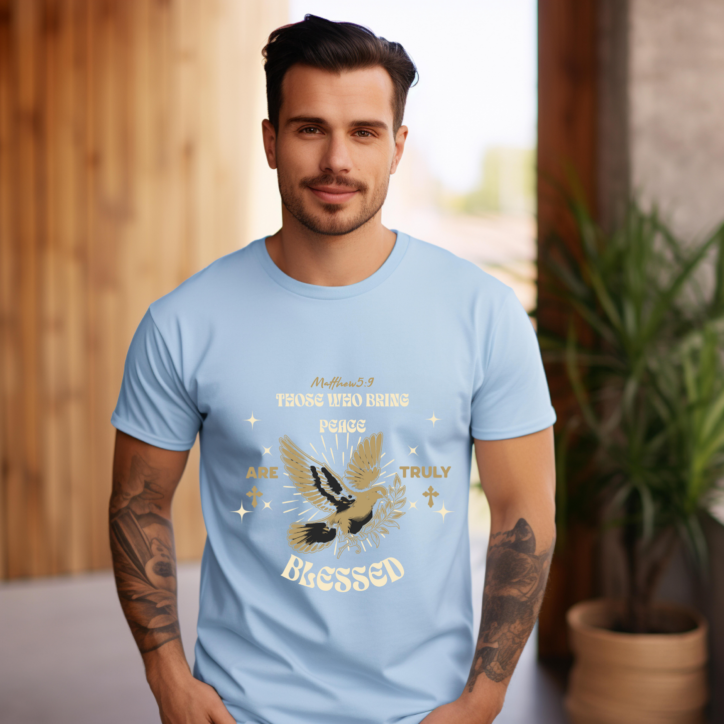 Blessed Peace Unisex Softstyle T-Shirt