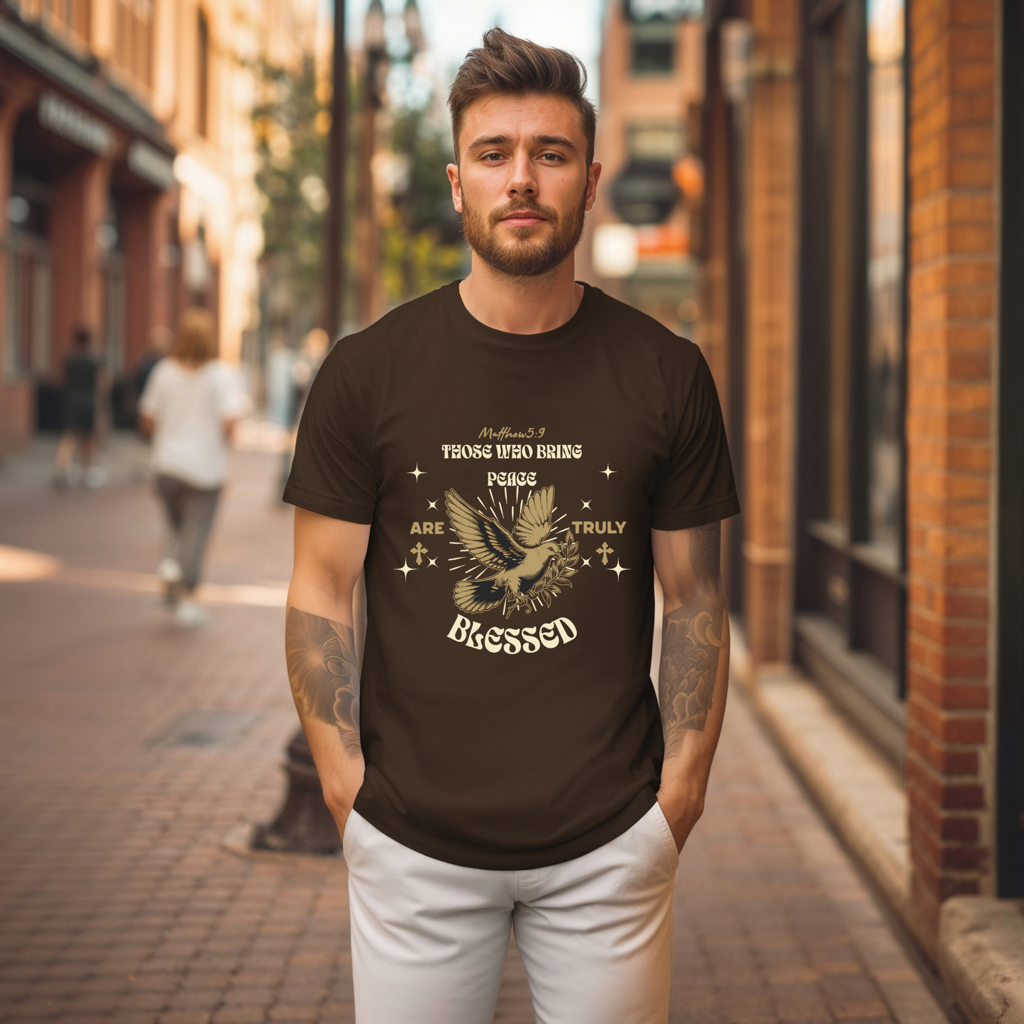 Blessed Peace Unisex Softstyle T-Shirt