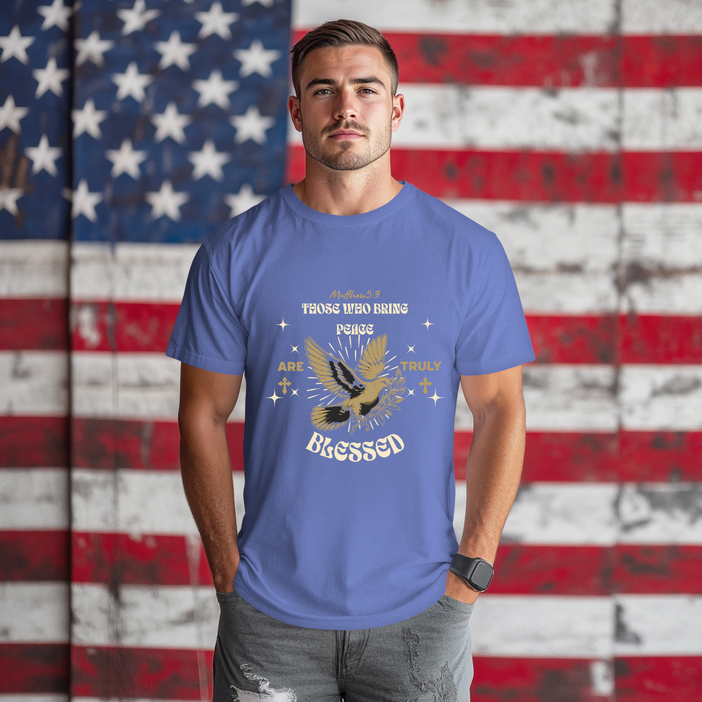 Blessed Peace Unisex Softstyle T-Shirt