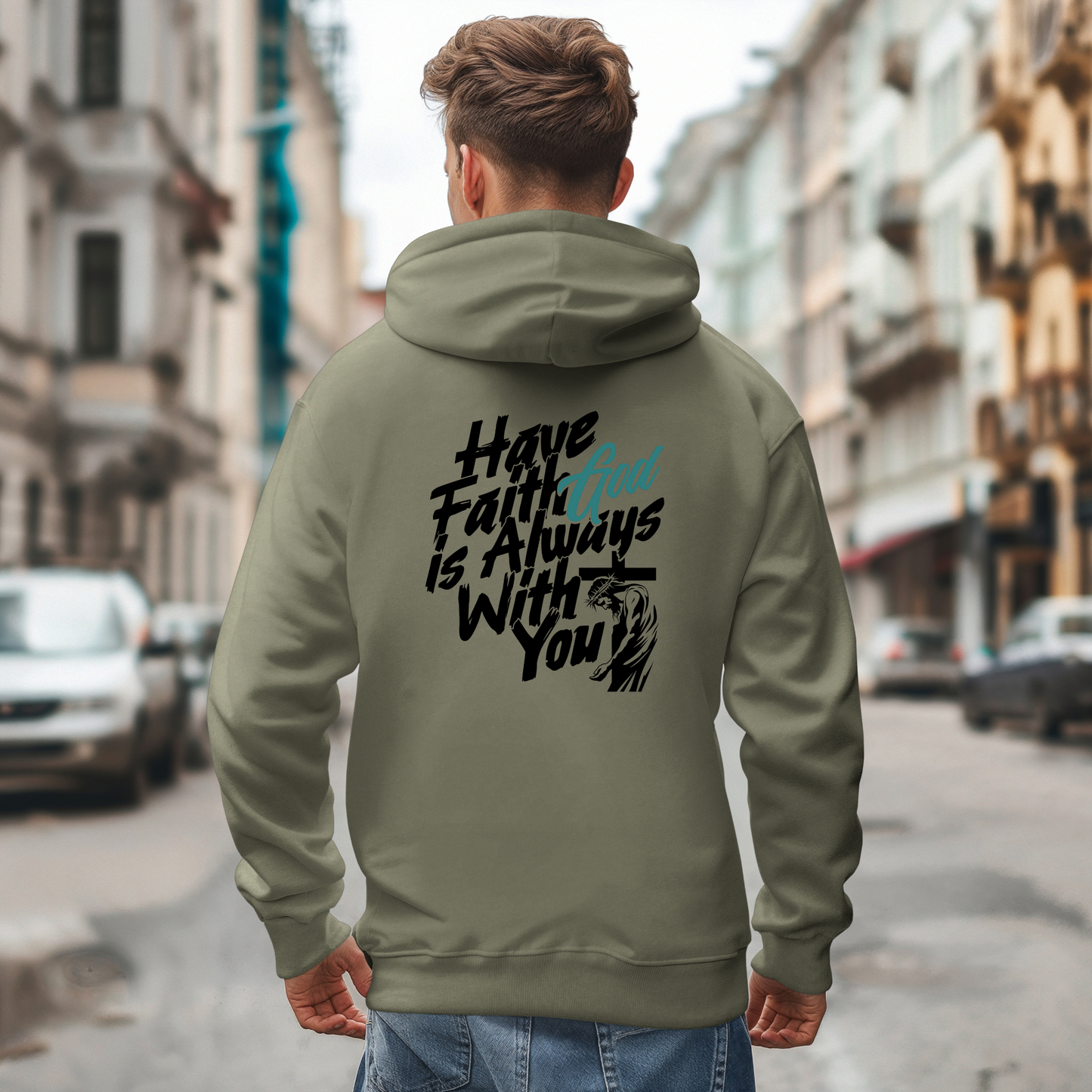 Faithful Love Hoodie Inspirational Unisex Hoodie