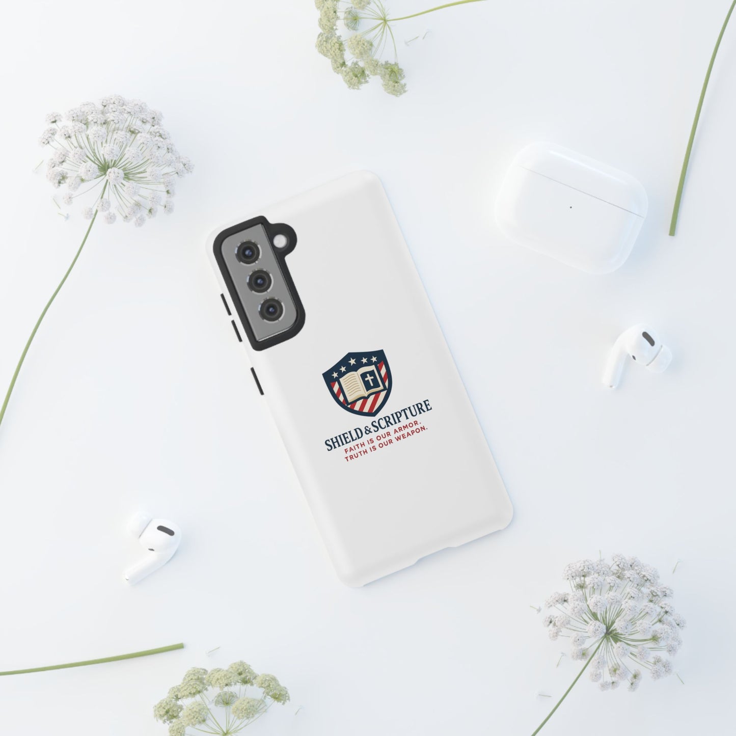 Shield & Scripture Phone Case