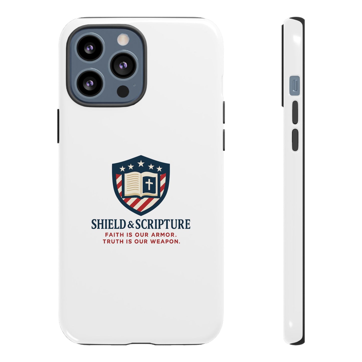 Shield & Scripture Phone Case