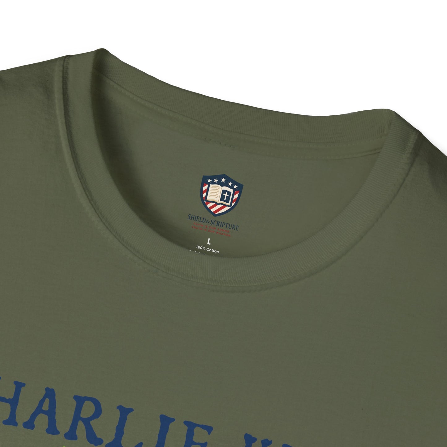 Patriotic Graphic T-Shirt, Charlie Kirk American Pride Unisex Tee