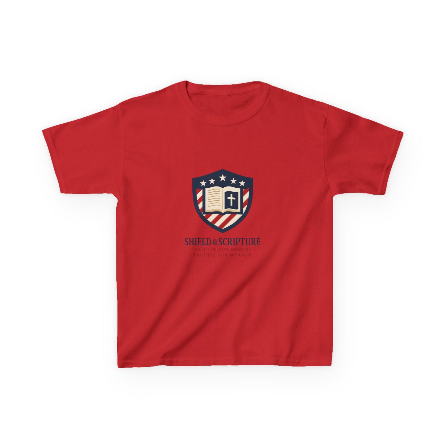 Shield & Scripture Kids Tee Daily Wear