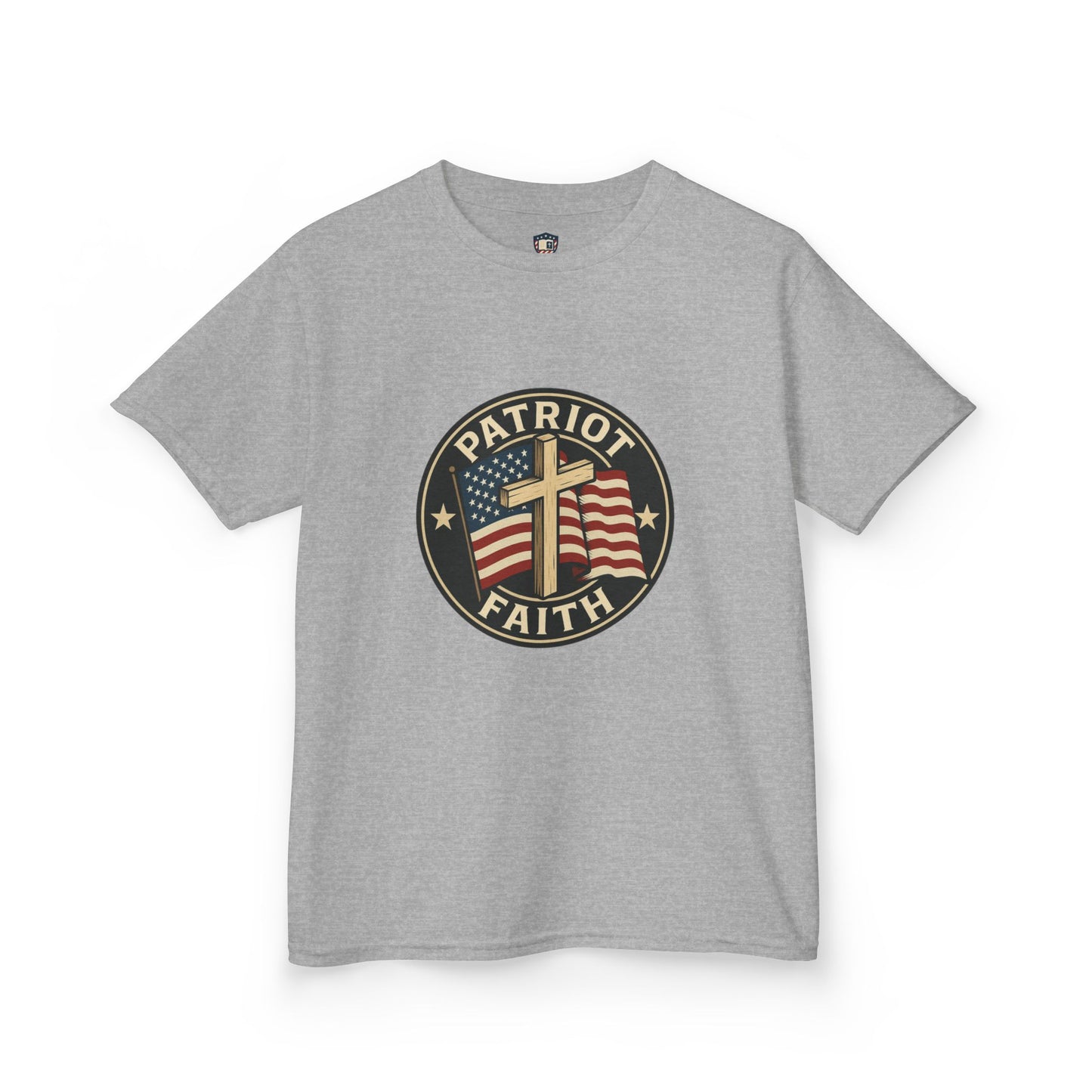 Patriotic Kids Tee - Faith & Freedom Everyday Wear