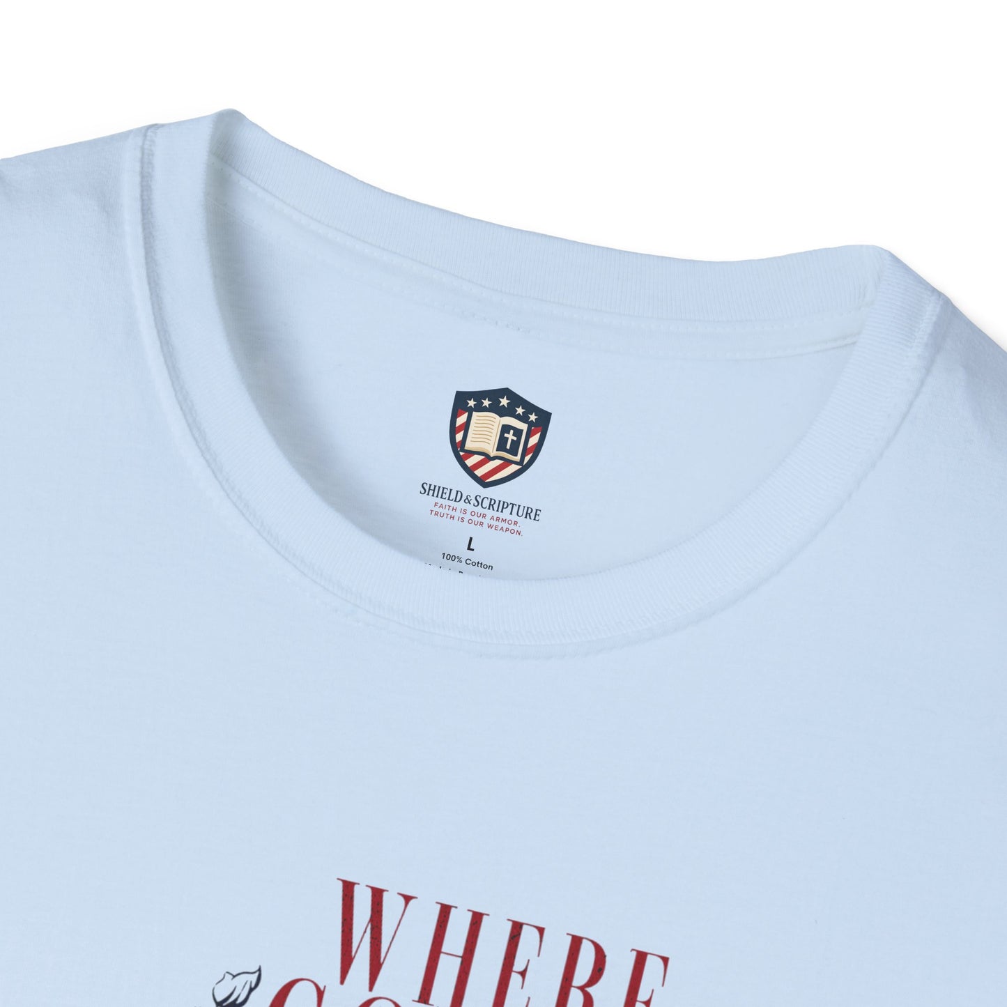 Liberty Graphic Tee - Unisex Soft style T-shirt