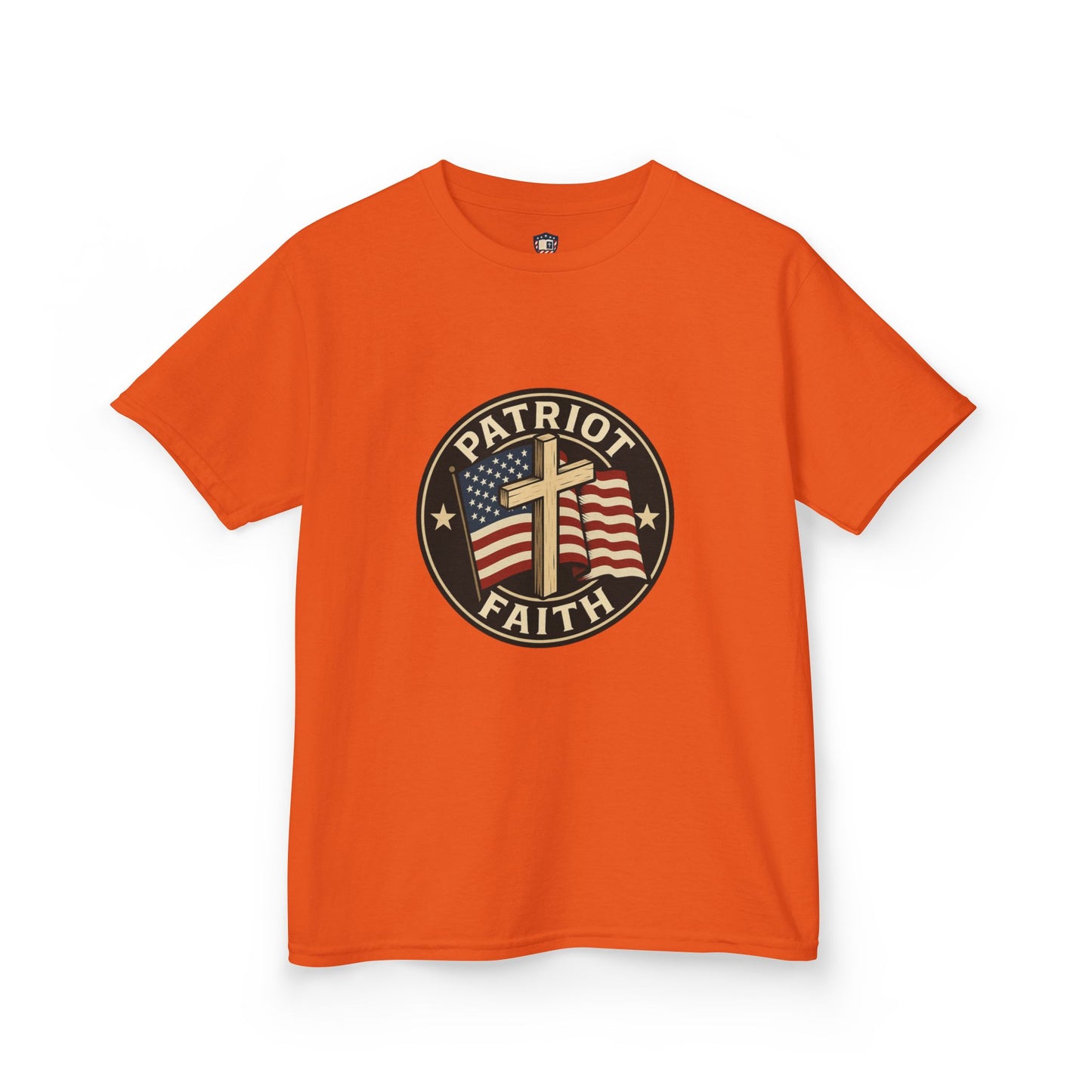 Patriotic Kids Tee - Faith & Freedom Everyday Wear