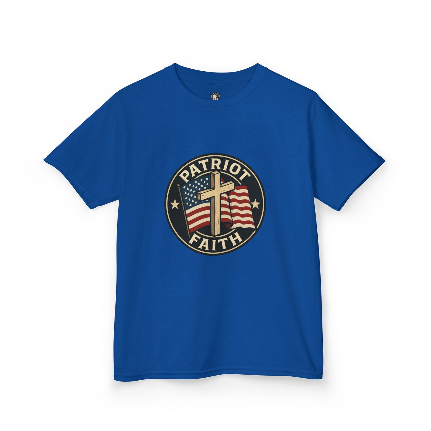 Patriotic Kids Tee - Faith & Freedom Everyday Wear