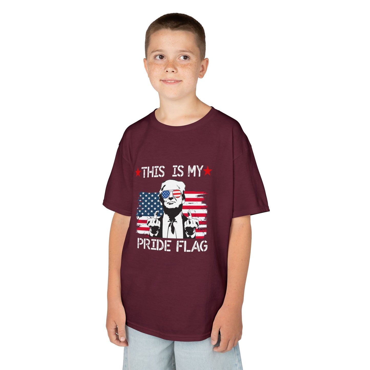 Trump This Is My Pride Flag Kid's T-Shirt