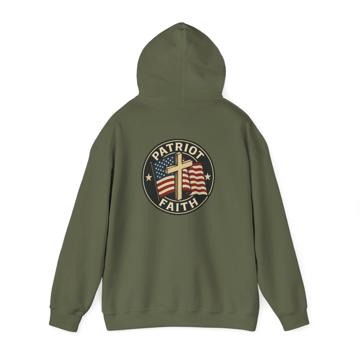 Patriot and Faith Themed Unisex Hoodie