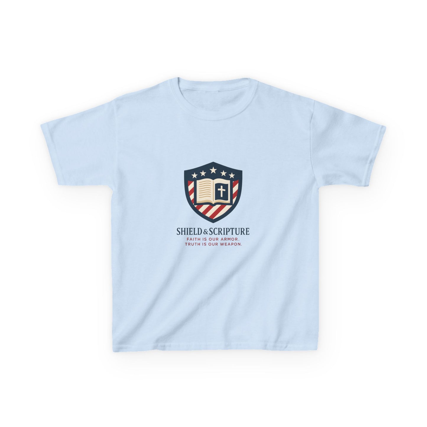 Shield & Scripture Kids Tee Daily Wear