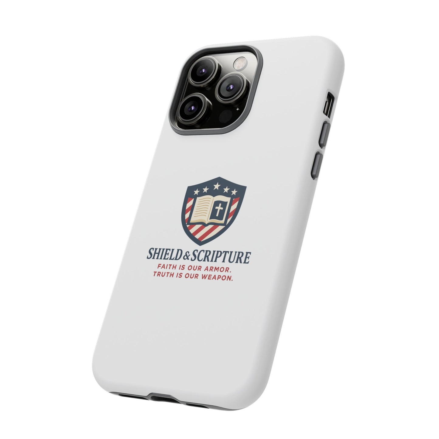 Shield & Scripture Phone Case