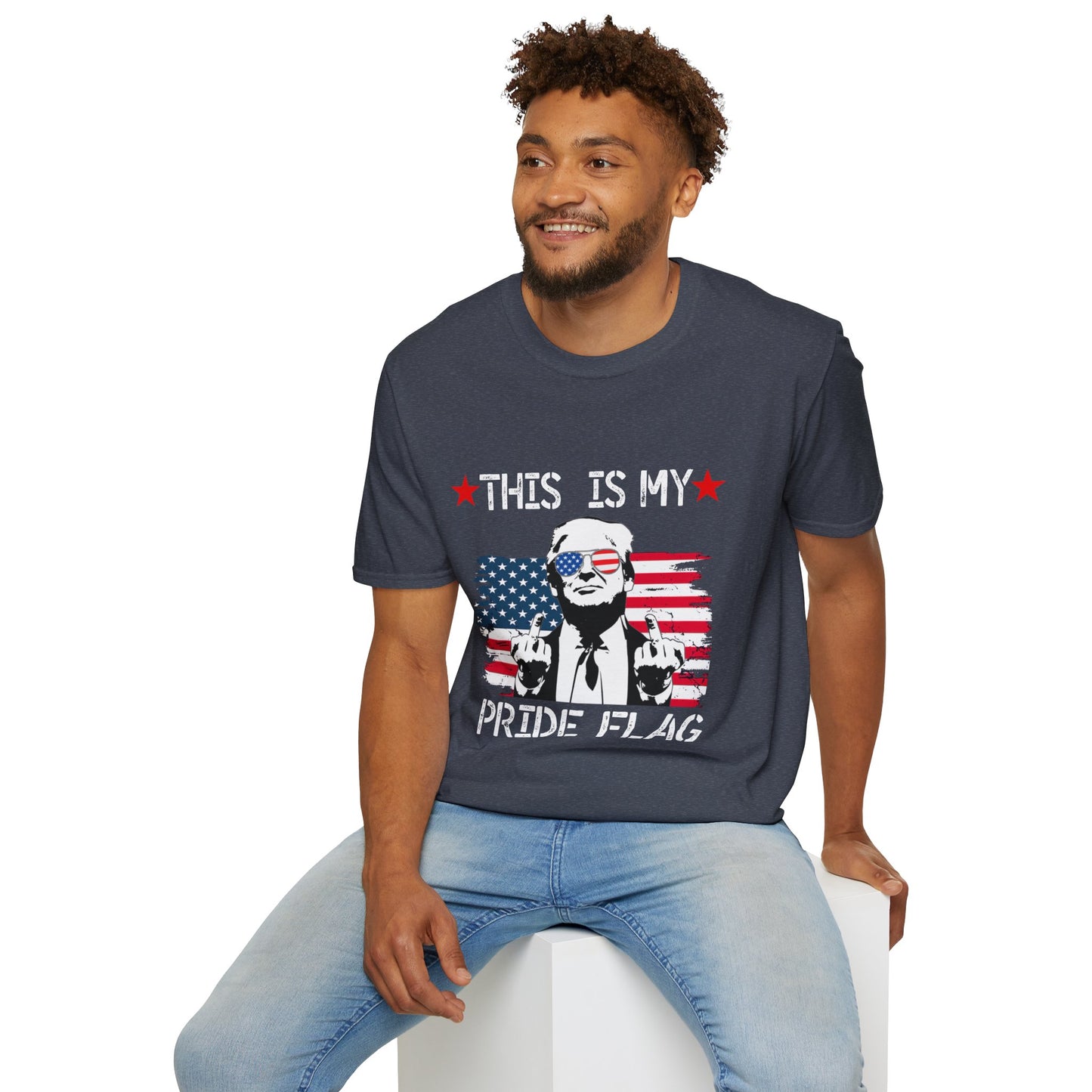 Trump This Is My Pride Flag Unisex T-Shirt