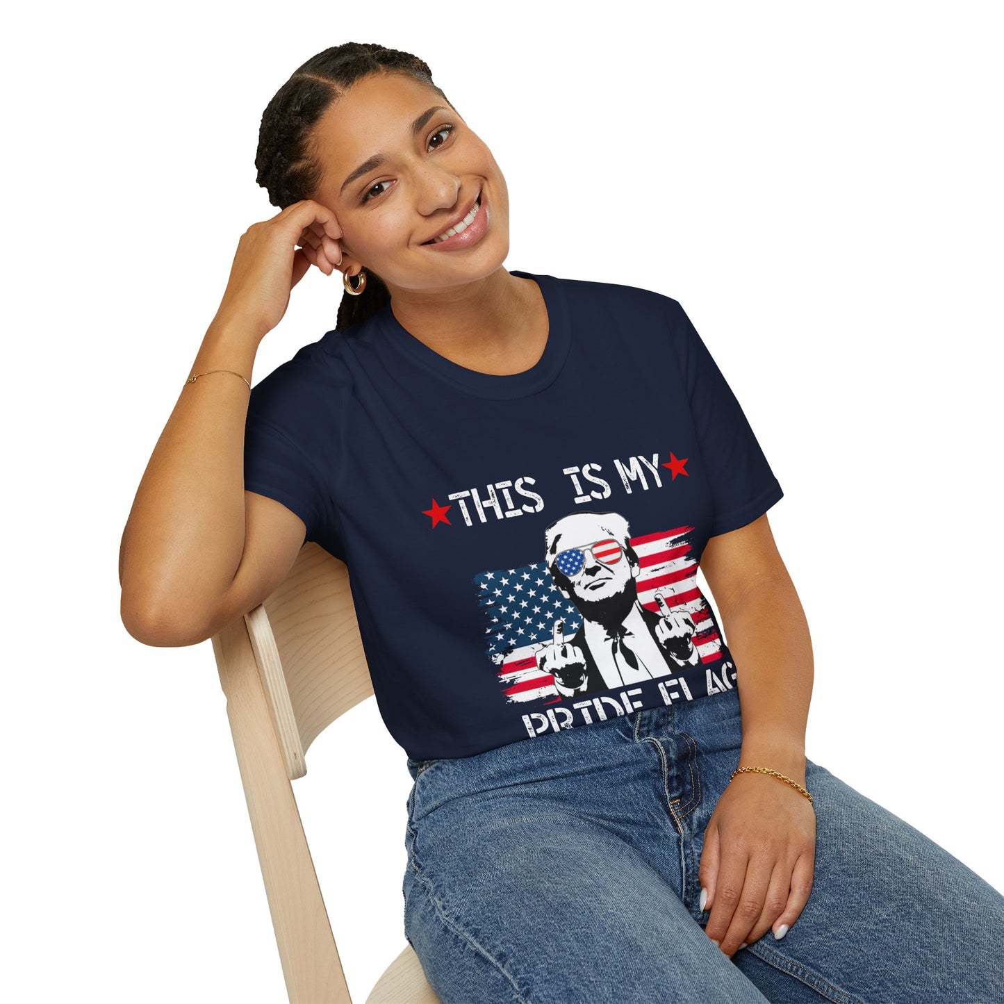 Trump This Is My Pride Flag Unisex T-Shirt