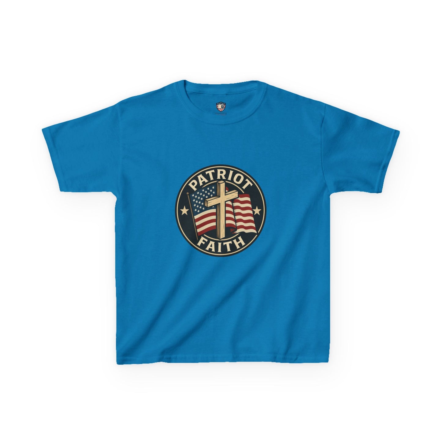 Patriotic Kids Tee - Faith & Freedom Everyday Wear