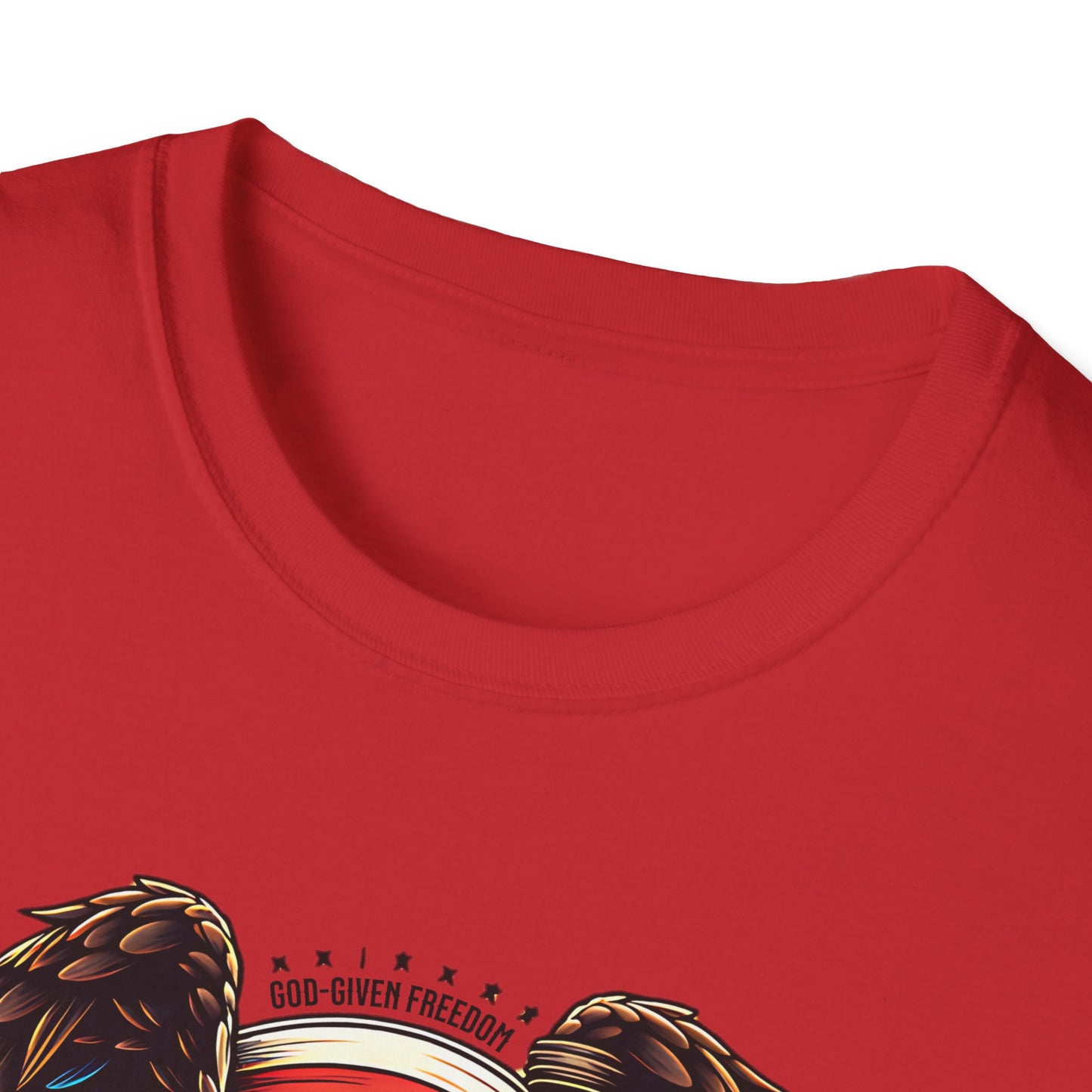Patriotic Eagle Graphic Unisex T-Shirt