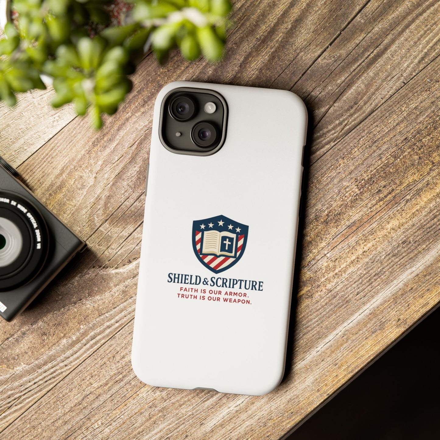 Shield & Scripture Phone Case