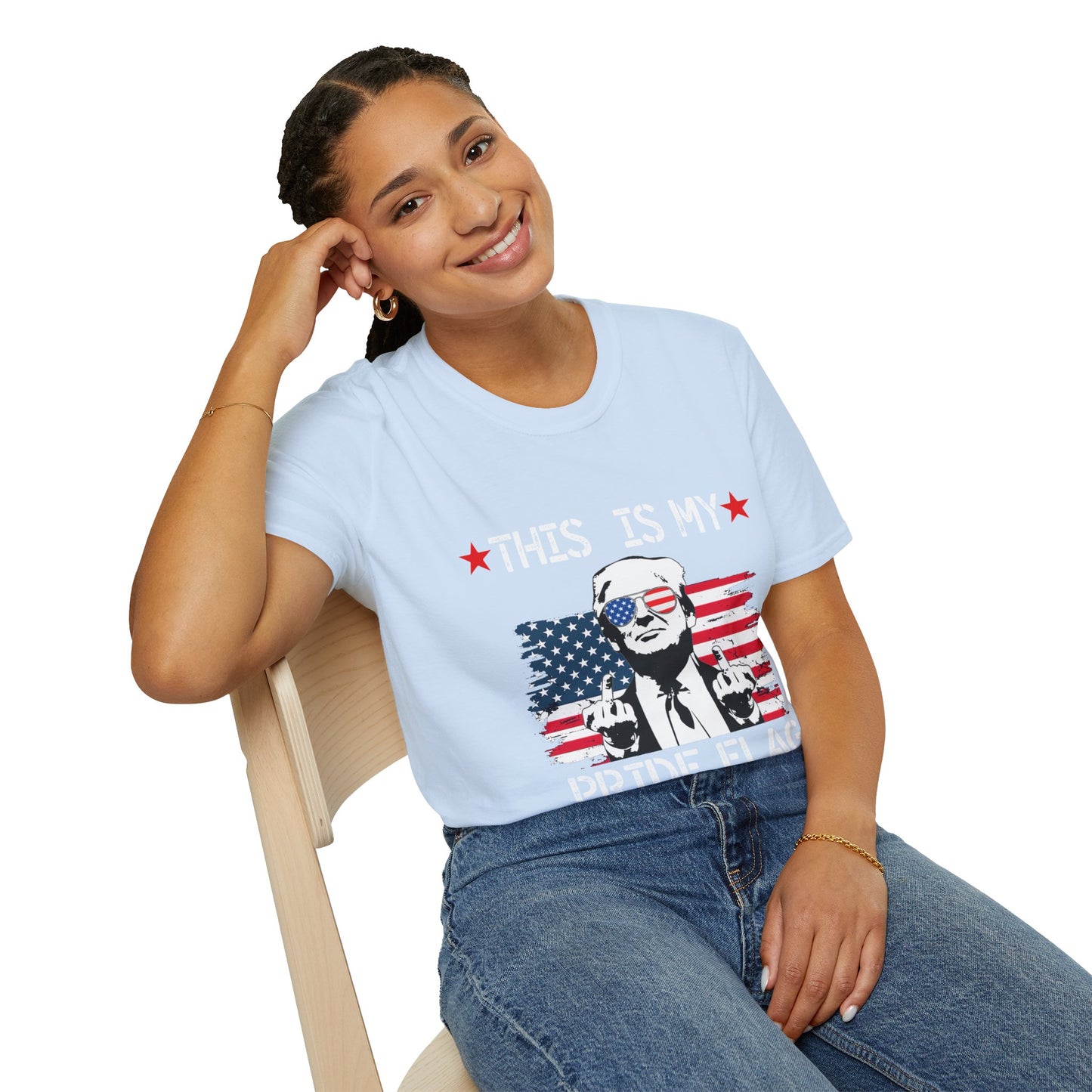 Trump This Is My Pride Flag Unisex T-Shirt