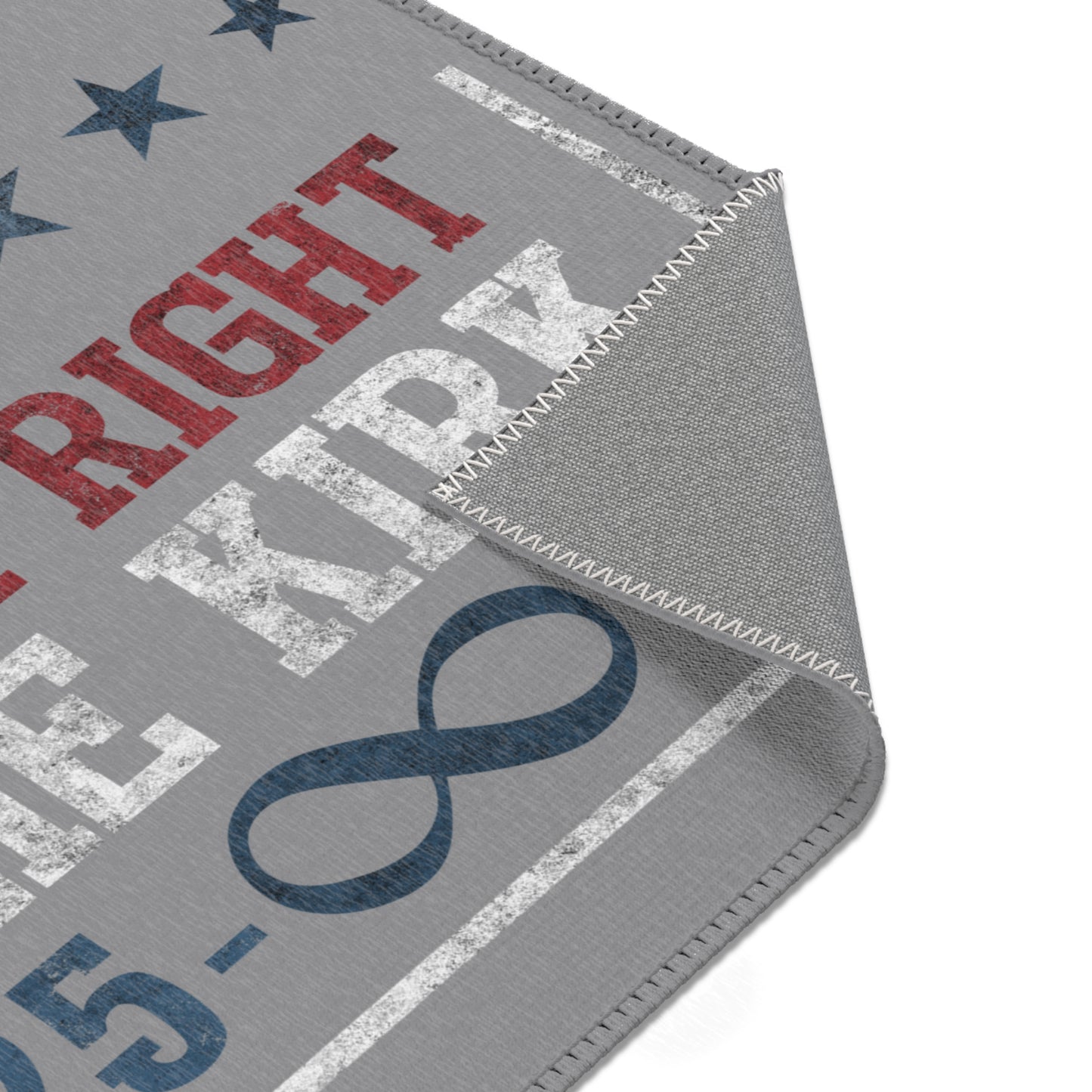 Charlie Kirk 2025 Area Rug, Prove Him Right Home Decor