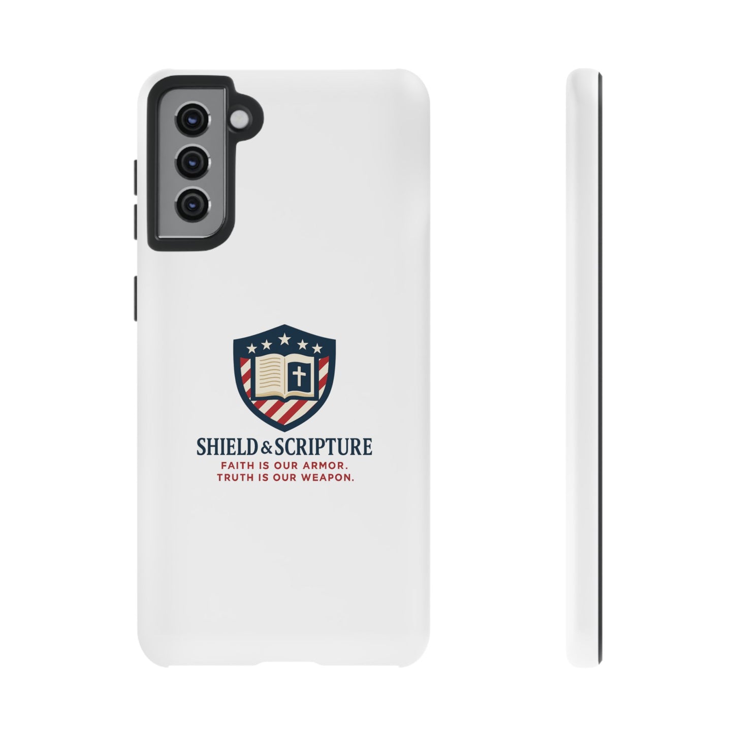 Shield & Scripture Phone Case